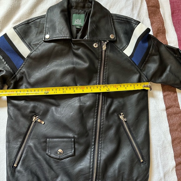 Wild Fable faux-leather moto jacket - Picture 7 of 8